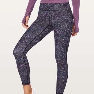 Lululemon Train Times 7/8 Pant 25" (Crystalline Multi / Black)